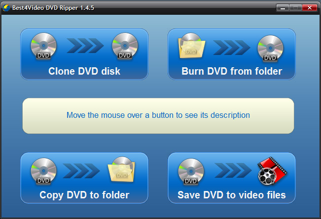 Best4Video DVD Ripper screenshot