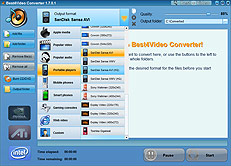 Screen SanDisk Sansa Converter