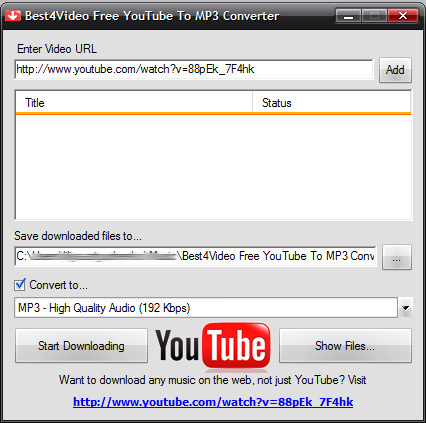 fast youtube downloader mp3